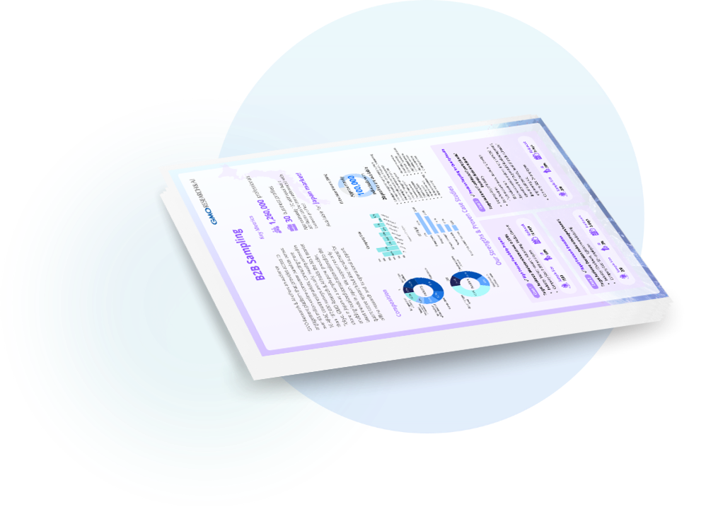 B2B panel book